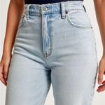 Abercrombie & Fitch Curve Love Ultra High Rise 90’s Straight Jean Photo 1