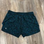 Lululemon Hit It Shorts in Blue Black size 2 Photo 5
