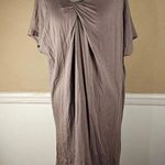 Garnet Hill  Womens‎ Gray Twist Front Dolman Sleeve Dress Large Photo 0