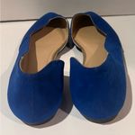 DV Dolce Vita Cobalt Blue Suede Rounded Toe‎ Cut Out Ballet Flats Shoes Size 6.5 Photo 3