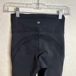 Lululemon Revitalize Crop (21") Blue Tied Gray 4 Running Swiss Dot Photo 3