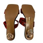 Eilyken Square Toe Ladies Slippers Funky Clear Heel Women Leopard Slides US‎ 10 Black Photo 10