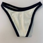 l*space NWT L* White & Black Foley Bitsy Bikini Bottom Photo 4