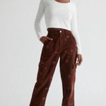 PacSun Heartbreaker Corduroy Cargo Elastic Waist Pants Photo 0