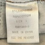 Caffeine Blue Medium Wash Distressed Frayed Raw Hem Mini Denim Jeans Skirt Sz L Photo 4