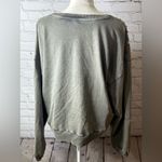 Pilcro Anthropologie  Gray Embellished Sweatshirt size medium Photo 8