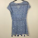 Vineyard Vines Swim Coverup Women’s Size Small 100% Cotton White Blue Beach Photo 7