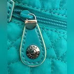Vera Bradley  Turquoise Quilted Cosmetic Bag Photo 6