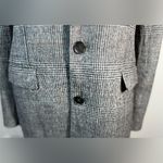 Uniqlo  Women's Charcoal Checkered Blazer Photo 3