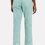 Isabel Marant ÉTOILE Tucson Cropped Straight-Leg in Celadon Photo 4