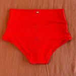 PINK - Victoria's Secret Victoria's Secret Pink Active High Waist Shortie Bikini Bottom in Red size S NWT Photo 1