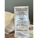 Trina Turk  Women's 2003514YD1 Size 0 White Striped Wide Leg Cropped Pants EUC Photo 5