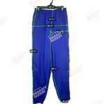Nike Windbreaker Pants Medium Blue Vintage Tapered Lined Photo 2