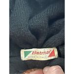 Vintage Italian Betmar Black Braided Turban Hat Cover Up Women One Size Black Photo 11