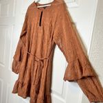 Shyanne Ruffle Lace Long Sleeve Mini Dress Size Large Photo 2