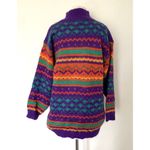Vintage Coach in Four Seasons Multicolor Knit turtle Neck Sweater Sz L Size L Photo 1
