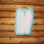 Lululemon Runamuk Striped Henley Shirt Photo 1