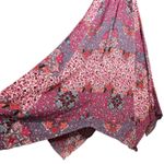 American Eagle  Midi Dress M Patchwork Boho Festival Cottagecore Asymmetrical Photo 5