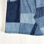 Gianni Bini Gianni‎ Bini Medium Mini Skirt Blue Denim Patchwork Y2K Boho Pockets Womens 120 Photo 3