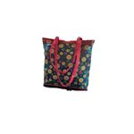 Pink Floral Tote Bag Beach Travel Vacation Summer Spring Photo 10