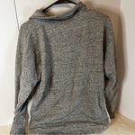 Victoria Secret PINk gray 1/4 zip sweatshirt size large Photo 3