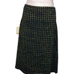 Kasper NWT Black Gold Harvest Moon Knit Skirt New Photo 3