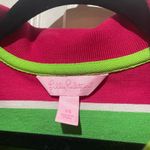 Lilly Pulitzer  Y2K Preppy Striped Long Sleeve Polo Top Size XS Photo 3