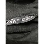 ZARA Women's Black Turtleneck Long Sleeve Pullover Sweatshirt Sweater Top Size L Photo 3