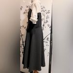 Dushu Mock Two-Piece Short-Sleeve A-Line Dress Pearl Jewel Button Photo 5