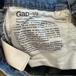 Gap Medium Indigo Wash Distressed Girlfriend Vintage Mid Jeans Photo 4