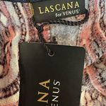 Lascana for Venus Boho Geometric Print Short Sleeve Size Medium Dress Blue Photo 10