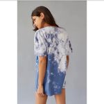 Urban Outfitters Project Social T Good Trouble Peace Love Tie Dye Shirt Dress Photo 2