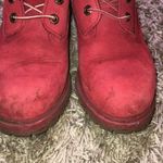 Timberland  PREMIUM 6-INCH WATERPROOF BOOTS red/white genuine leather size 8M​​ Photo 2