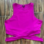 EXPRESS NWT Body Contour High Compression High Neck Cutout Cropped Tank Size XL Photo 5
