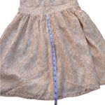 Loft Ann Taylor  elegant‎ lace overlay dress cream size 8 Photo 5