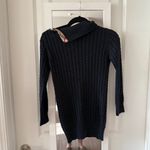 Burberry  London Cable Knit Wool Sweater Top Size: XS Color: Navy Photo 3