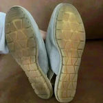 Born Blue/Gray leather slingback slip on shoes womens 8 Gray Photo 6