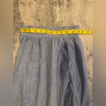 Source Unknown Women’s Long Denim Ruffle Skirt Photo 4