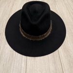 Brixton Black Wide Brim Fedora Hat Photo 4