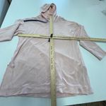 J Jill Hoodie Womens Small Pullover Lightweight Modal Blend Kangaroo Pocket Pink Photo 5