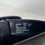 Covington New  Marnie Black Leather Heel Ankle Boots size 10 Photo 8