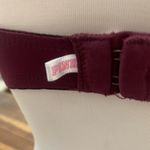 PINK - Victoria's Secret ❤Victoria secret PINK burgundy push up bra 34D Photo 4