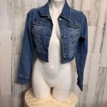 Long sleeve Jean jacket size medium Blue Photo 1