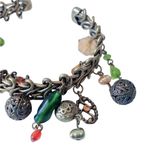 Charm Braided Open Bangle Boho Bohemian Funky Festival Preppy Hippie Bracelet Photo 2