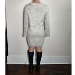 Madewell  Wool Blend Donegal Button Sleeve Short Sweater Size Large Photo 4