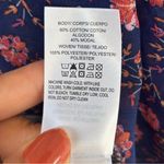 Lucky Brand  Dark Blue Floral Top Photo 6