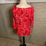 Alfani Tie Side 3/4 Sleeves Longline Blouse Size L Photo 2