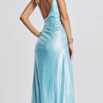 Retrofête RETROFETE Yesi Dress In Blue Silver Photo 3