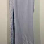 Aerie Women Light Wash Chambray Side Slit Maxi Tank Dress Size M Photo 3