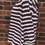 J.Crew Off Shoulder Striped Crop Top Sz M Photo 2